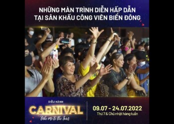 CHỈ CÒN 1 TUẦN ĐỂ HÒA MÌNH VÀO KHÔNG KHÍ SÔI ĐỘNG TẠI DIỄU HÀNH CARNIVAL SUN FEST ĐÀ NẴNG